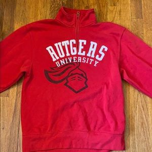 Rutgers Scarlet Knights 1/4 sweater